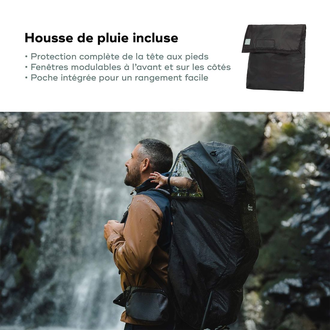 Porte-bébé Randonnée Moov & Hike + (Babymoov) - Image 3