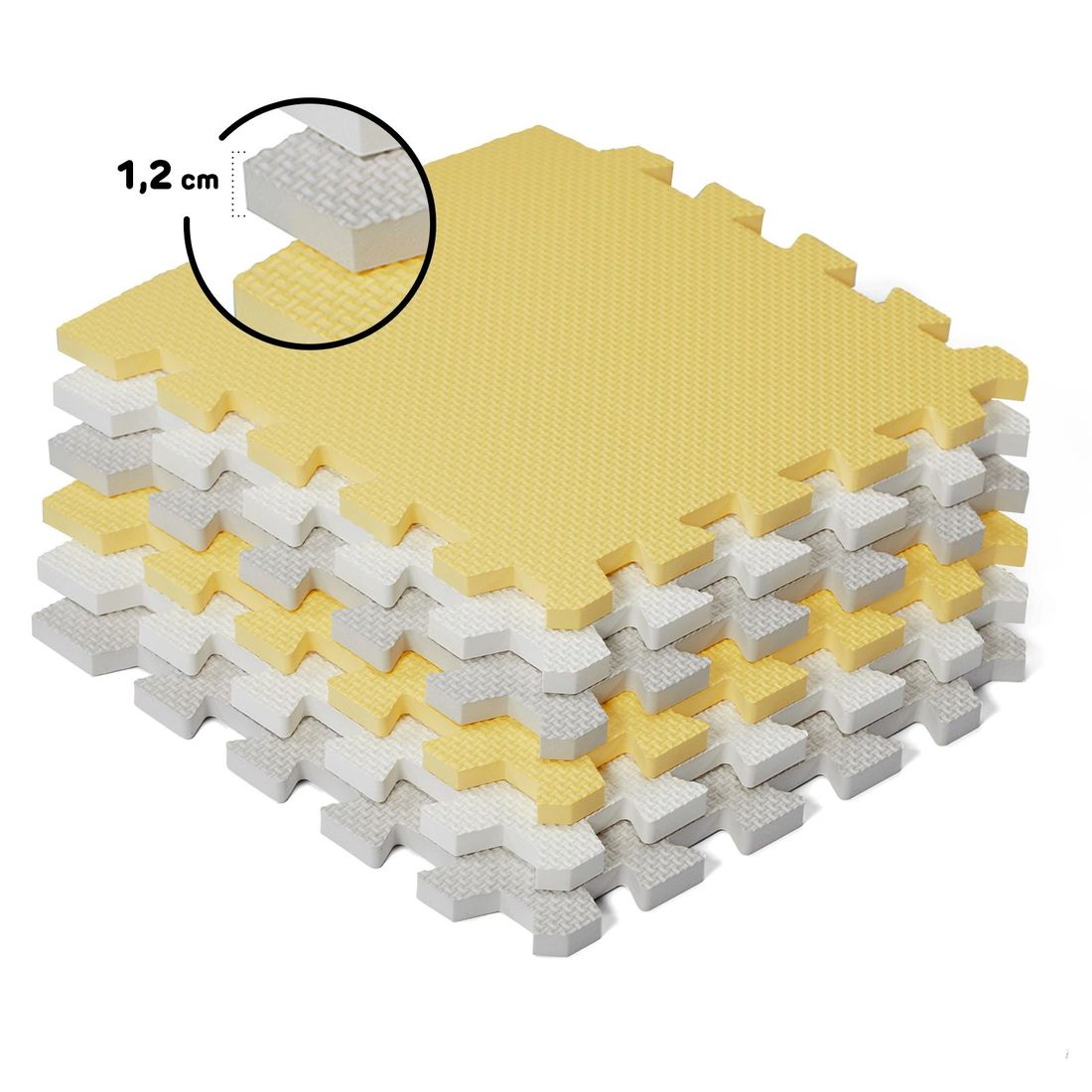 Tapis d'Éveil LUNO jaune (Kinderkraft) - Image 1