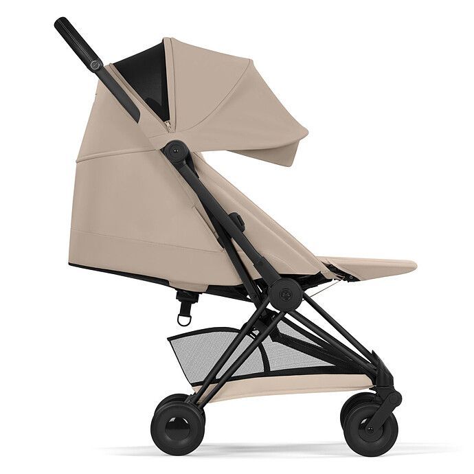 Pack Poussette Coyä Confort 2026 Matt Black + Nacelle Pliable- Cozy Beige (Cybex) - Image 6