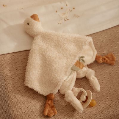 Doudou carré Oie Newborn (Little Dutch) - Image 2