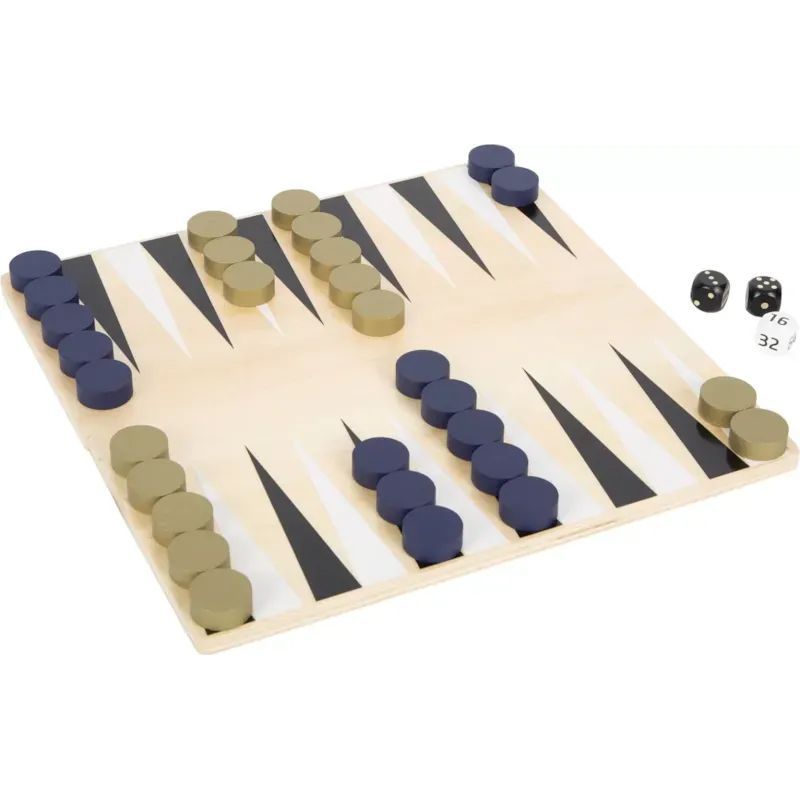 Échecs et backgammon gold edition (Small foot company) - Image 2