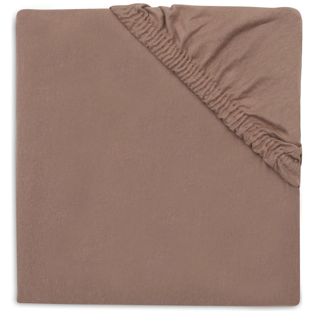 Drap housse en jersey Milky Coffee (60 x 120 cm) (Jollein) - Image 1