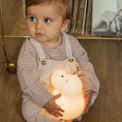 Veilleuse Hippo musicale bluetooh en silicone (15 cm) (Trois Kilos Sept) - Image 2