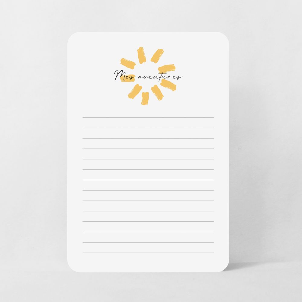Cartes étapes bébé Soleil (Le Faire-Part Français) - Image 2