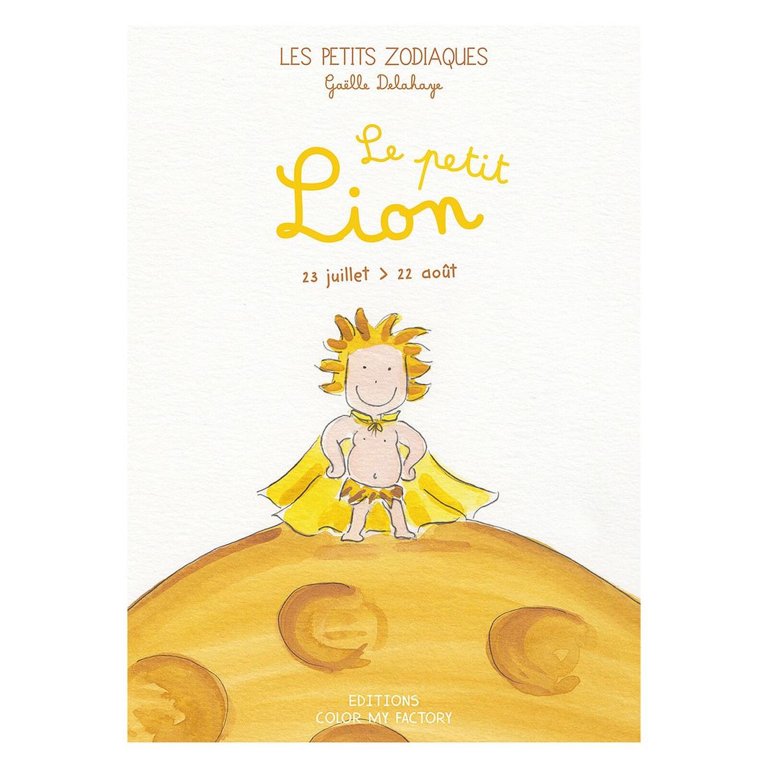 Le Petit Lion (Les petits zodiaques) - Couverture