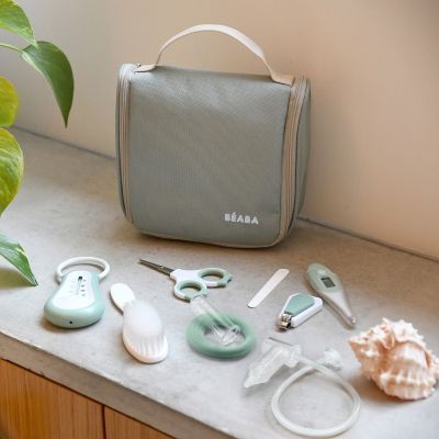 Trousse de soin Nomade Sauge (10 accessoires) (Béaba) - Image 2