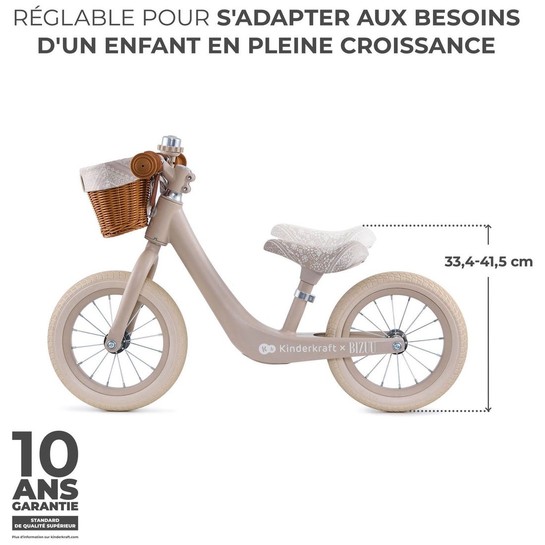 Draisienne Rapid 2 x Bizuu Whisper Dune (Kinderkraft) - Image 5