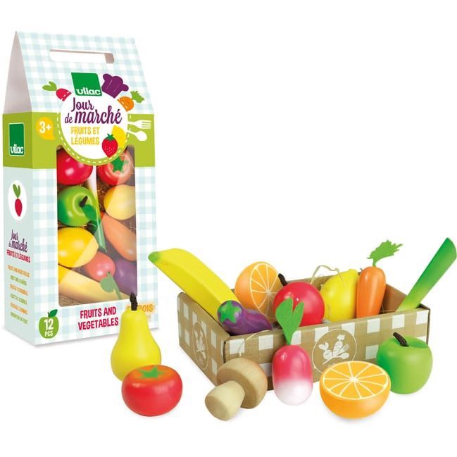Jeu jour de marché (Vilac) - Couverture