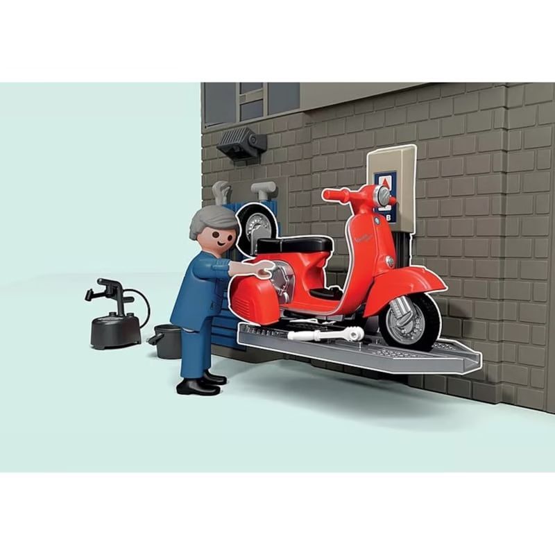 Vespa garage style rétro années 60 (Playmobil) - Image 2