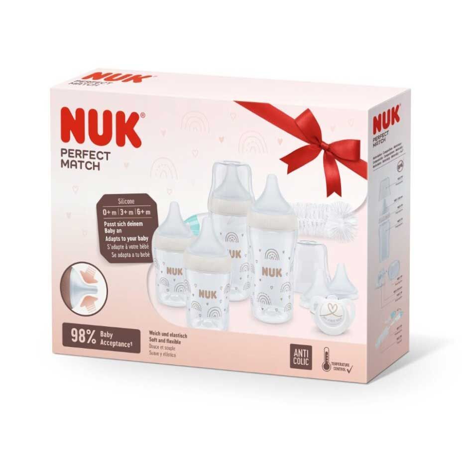 Coffret Biberons Perfect Match Start Set (Nuk) - Image 1