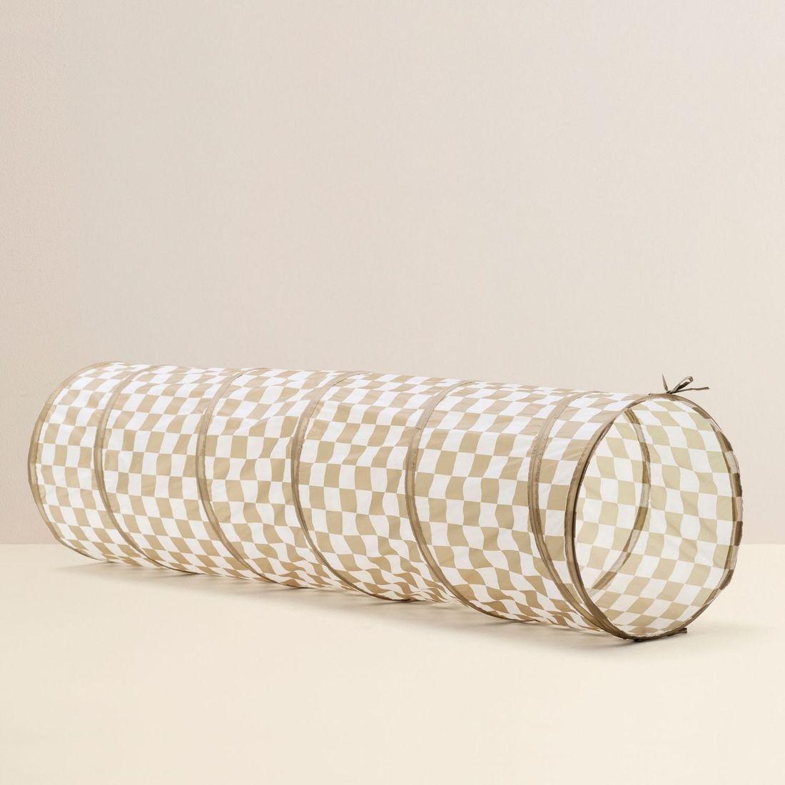 Tunnel de jeu à carreaux Khaki (Kid's Concept) - Image 2