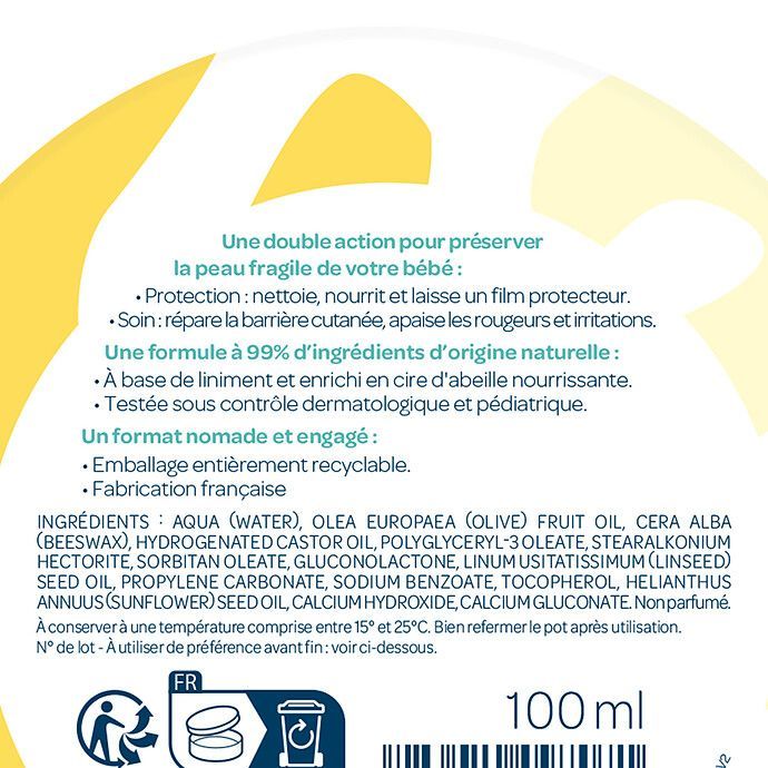 Baume de Change au Liniment - 100 ml (Biolane) - Image 3