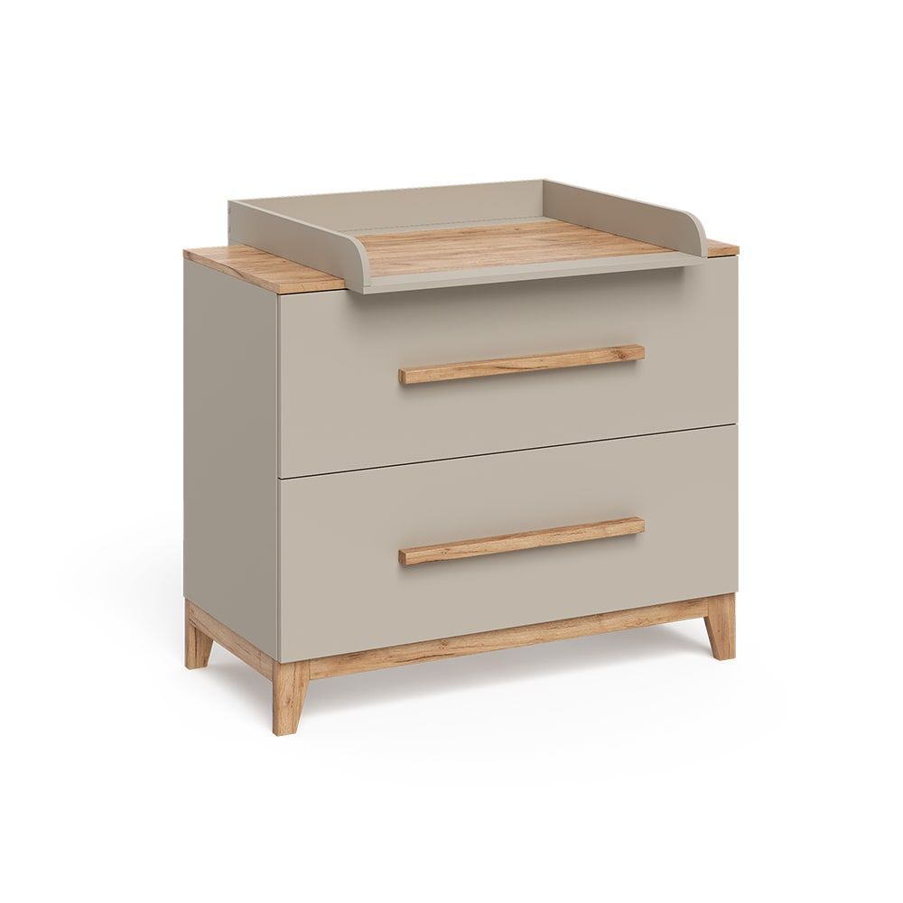 Table à langer avec plan à langer cachemire/artisan 108x98cm (VitaliSpa®) - Couverture