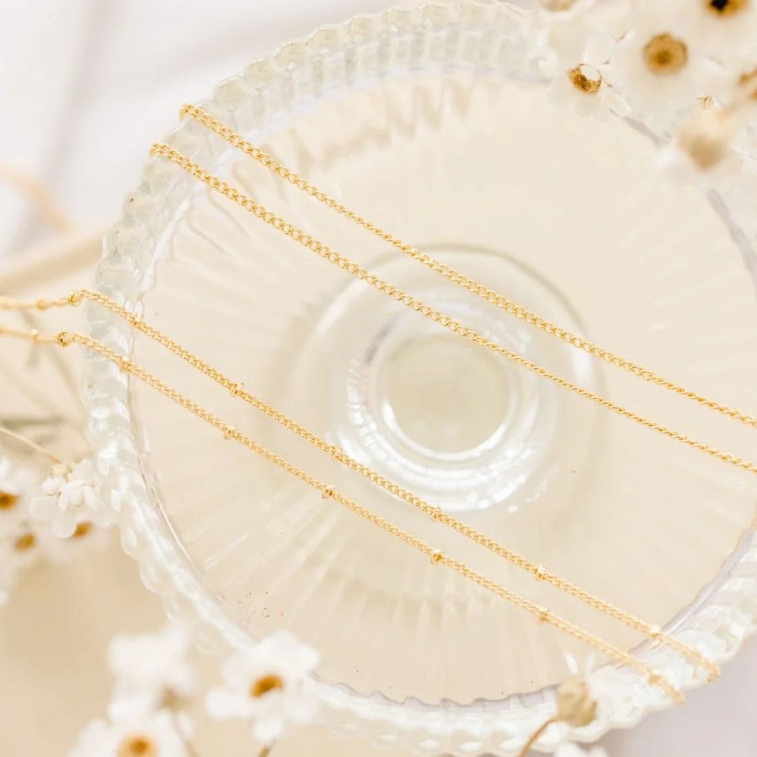 Bola de grossesse Gri-Gri Trèfle chaîne (or jaune 18 carats) (Pleine Lune) - Image 4