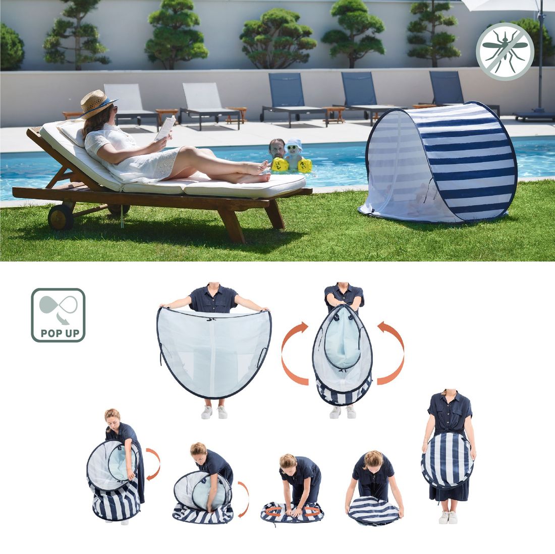 Tente Anti-UV Haute Protection 50+ (Babymoov) - Image 3