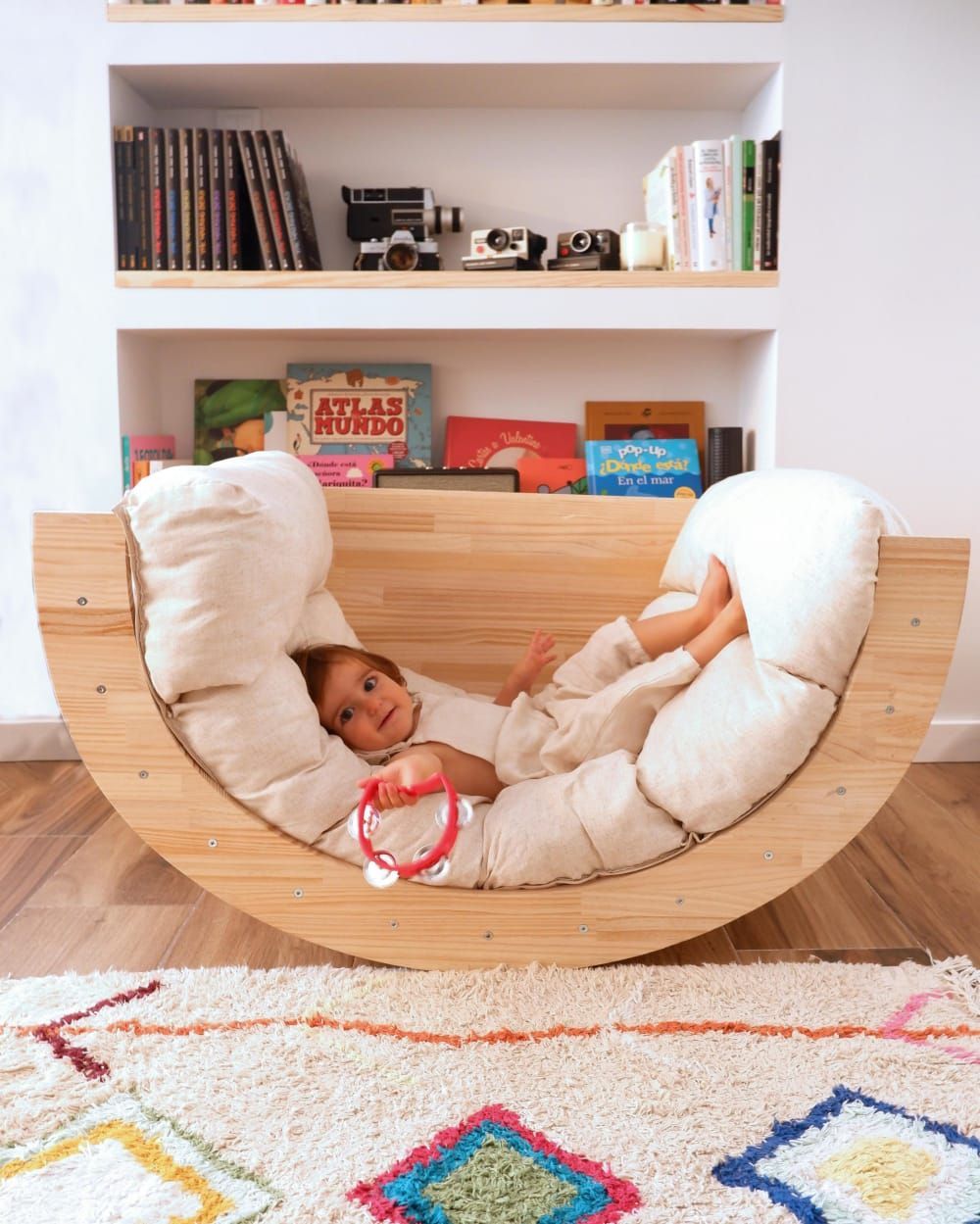Arc évolutif et apprentissage Montessori en contreplaqué de pin (RNT by Really Nice Things) - Image 2