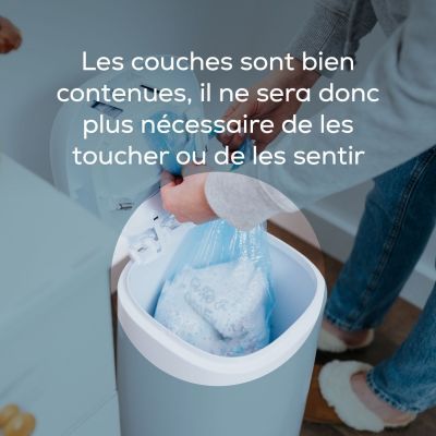 Pack de 12 recharges octogonales pour poubelle à couches Dress Up (Angelcare) - Image 2