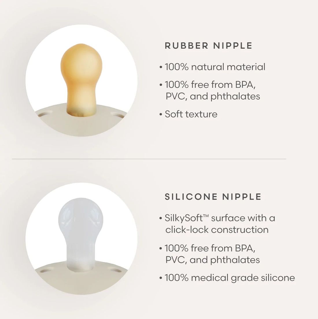 Lot 2 Sucettes latex Rope (Frigg) - Image 6