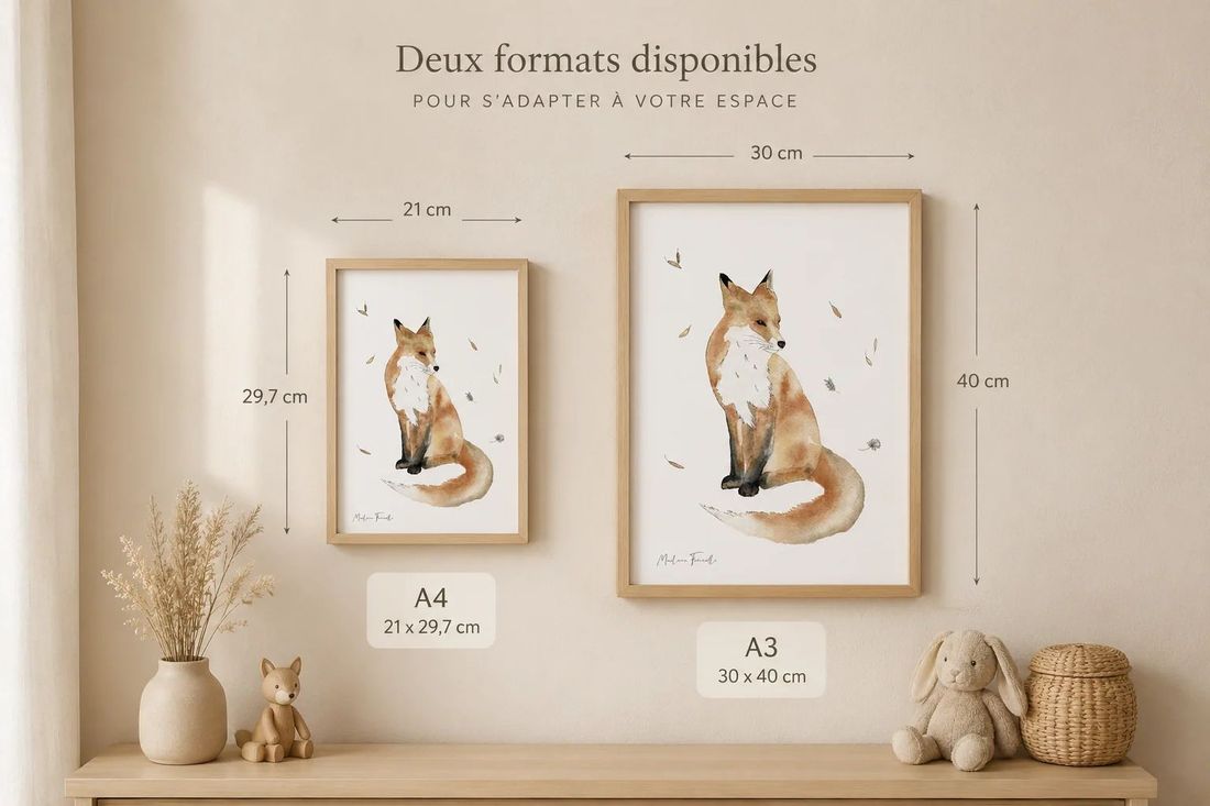 Affiche La Mer aquarelle, poster océan pour chambre bébé et enfant (Les Aquarelles de Marlène) - Image 5