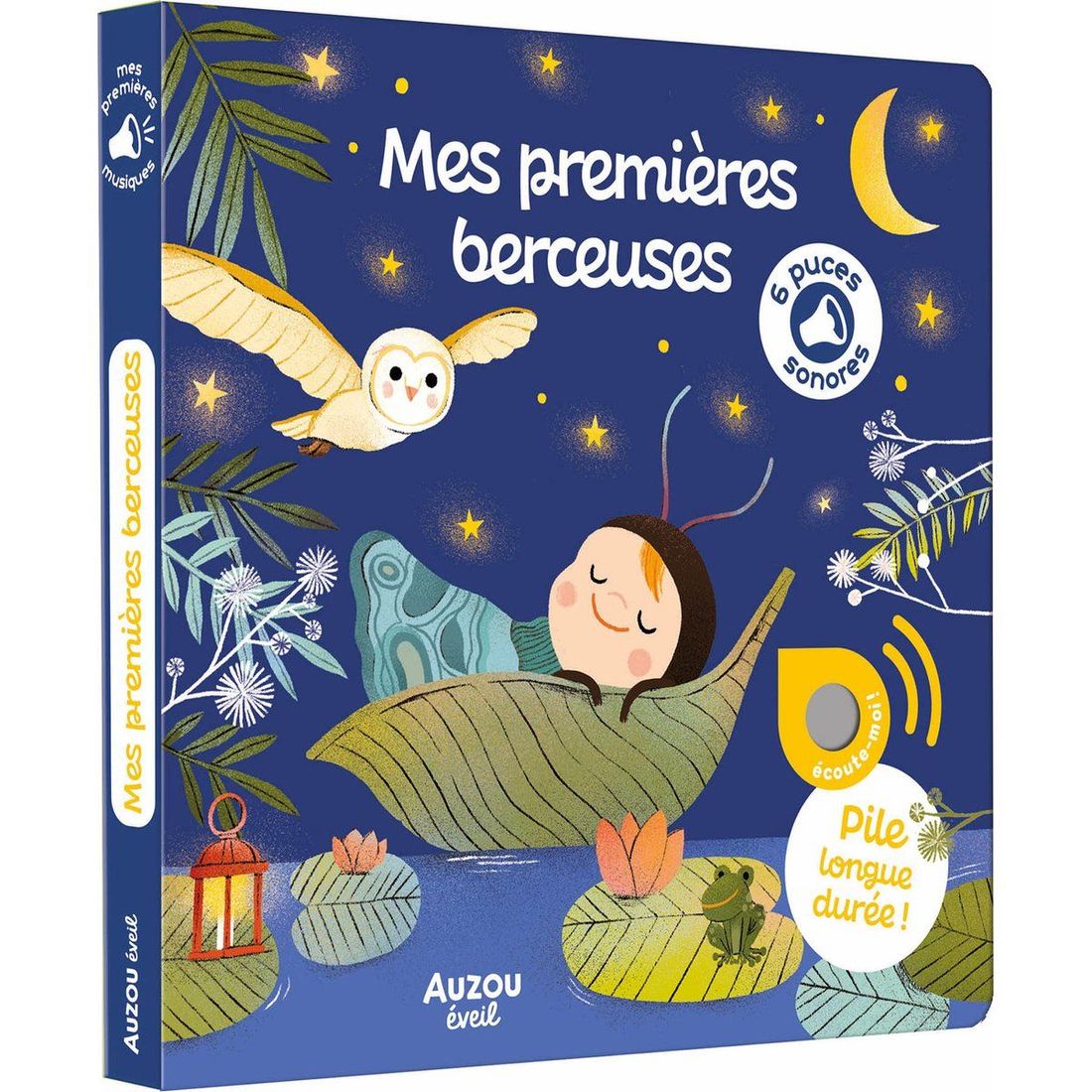 Livre Mes premières berceuses Mes premiers sonores (Auzou Editions) - Couverture