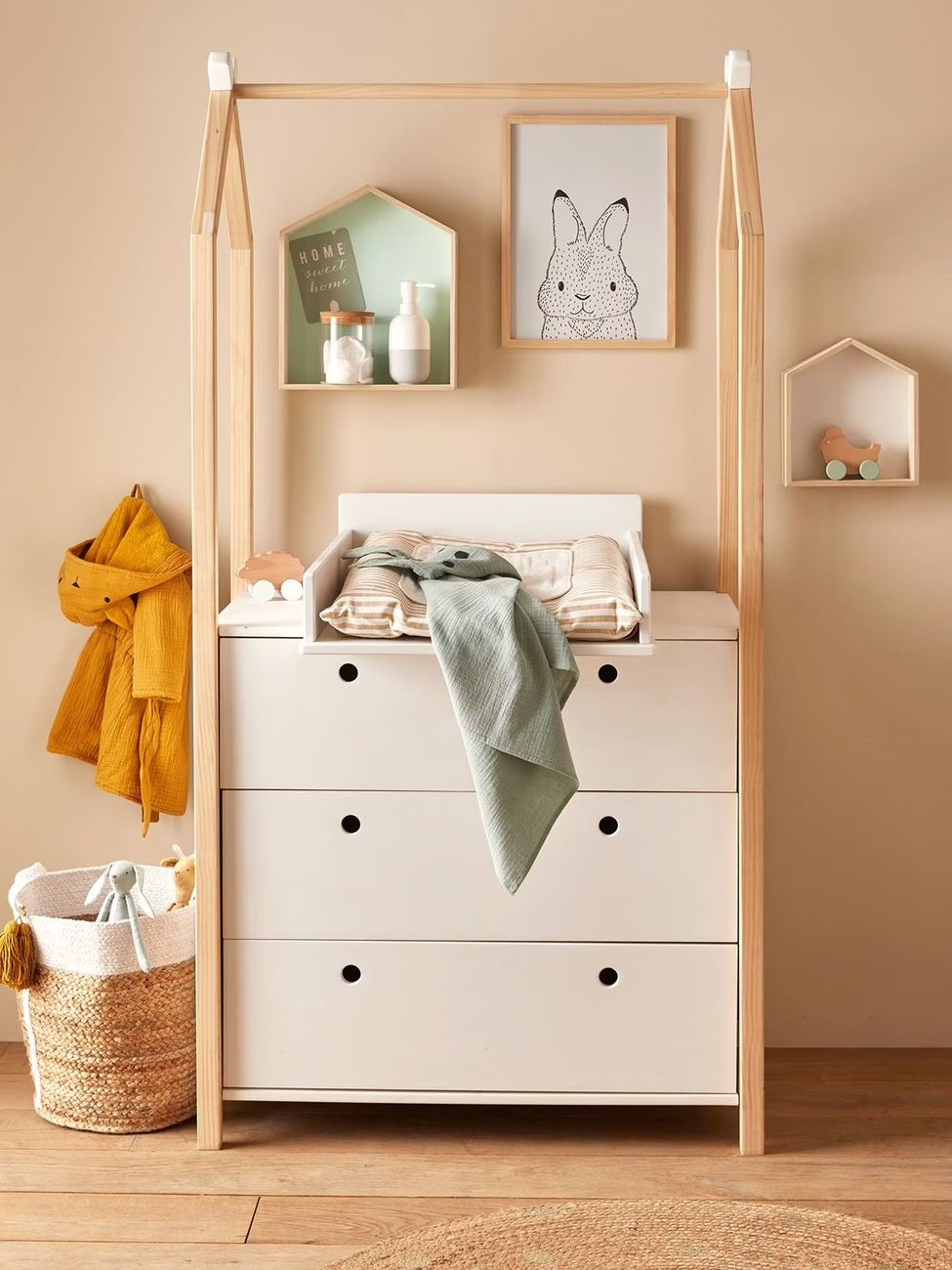 Commode penderie COCONUT blanc (Vertbaudet) - Image 1