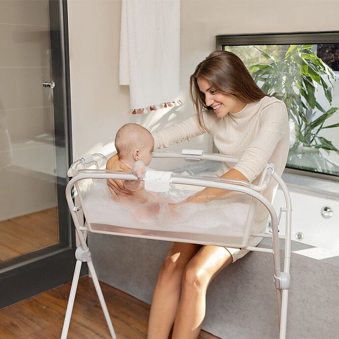 Baignoire Pliable Oasis - Blanc Transparent (Jane) - Image 1