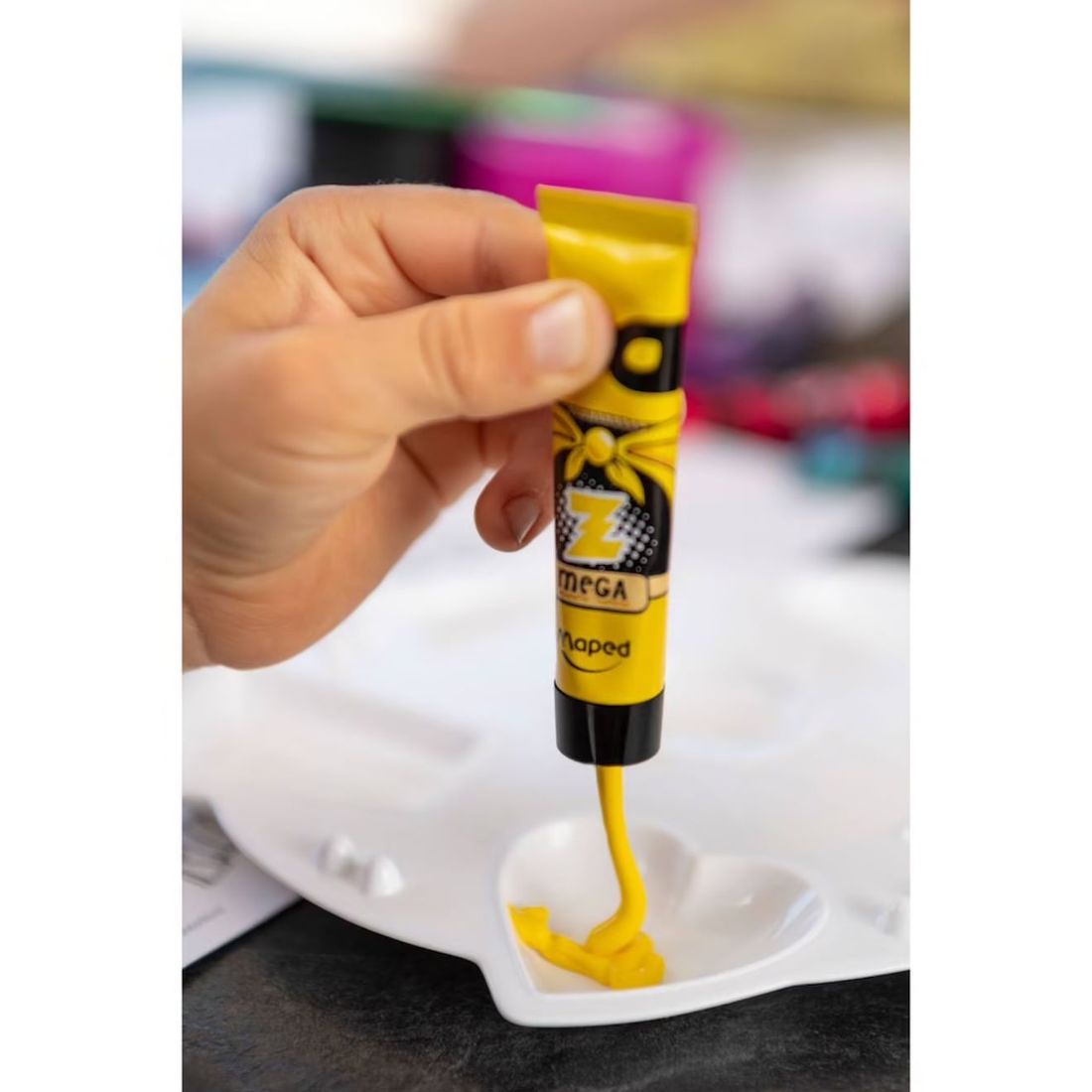 Peinture Gouache Enfant Couleurs Intenses Multi-coloured (Maped) - Image 1
