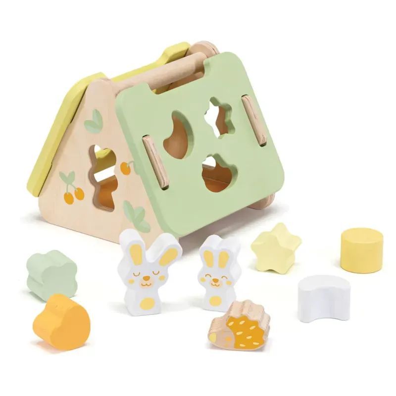 Jeu d'encastrement lapin (Sevi) - Couverture