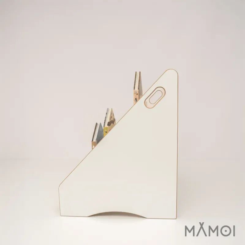 Bibliothèque maxi 5 tiroirs pour enfant en bois et contreplaqué (Mamoi) - Image 3