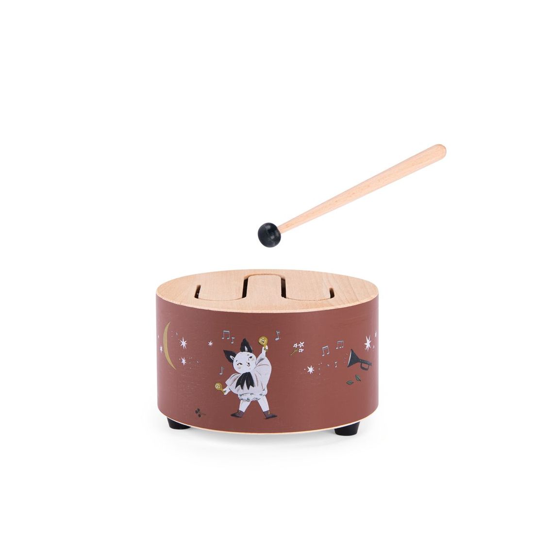 Tambour en bois (Moulin Roty) - Image 1