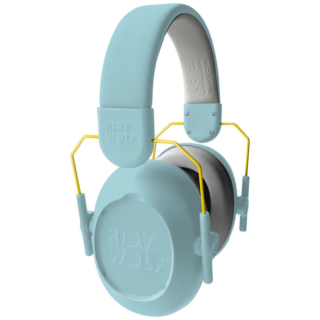 Casque anti-bruit enfant KIDYNOISE bleu à coques interchangeables (Kidywolf) - Image 6