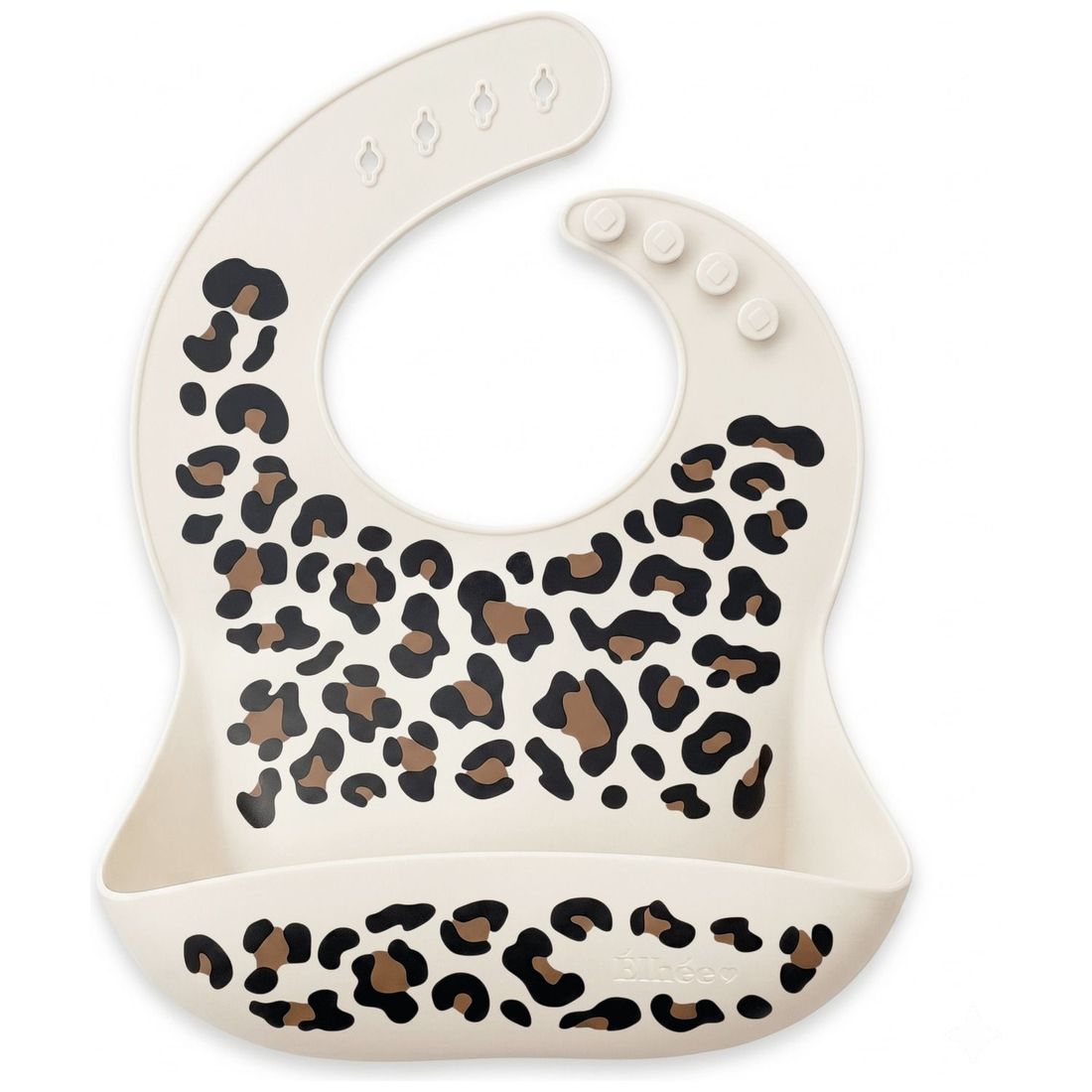Bavoir silicone avec récupérateur Graouu (Elhée) - Image 1
