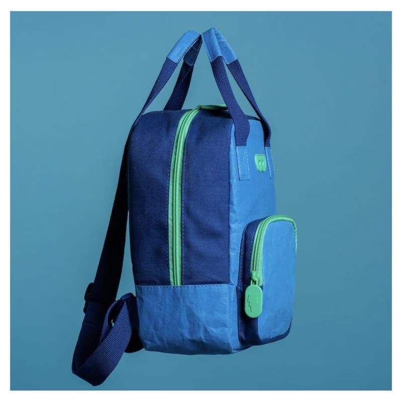Sac a dos enfant eco-responsable - bleu marine billy (Super Petit) - Image 2