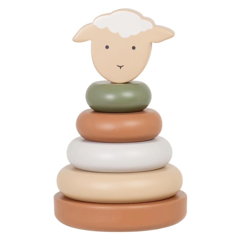 Jouet bébé tour à empiler multicolore (Maisons du Monde) - Couverture