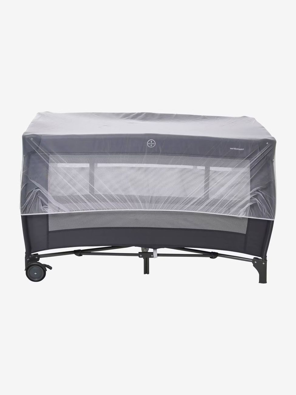 Moustiquaire poussette et lit parapluie blanc (Vertbaudet) - Couverture
