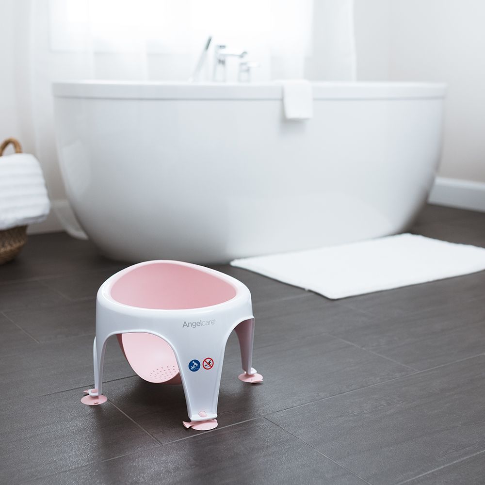 Siège de bain rose clair (Angelcare) - Image 3