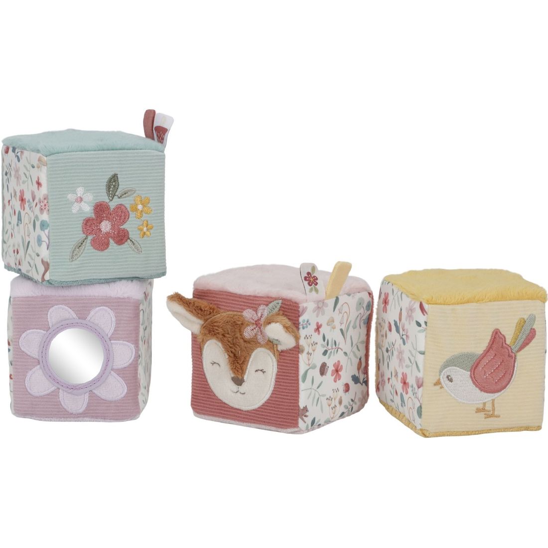 Lot de 4 cubes doux Fairy Garden (Little Dutch) - Image 1