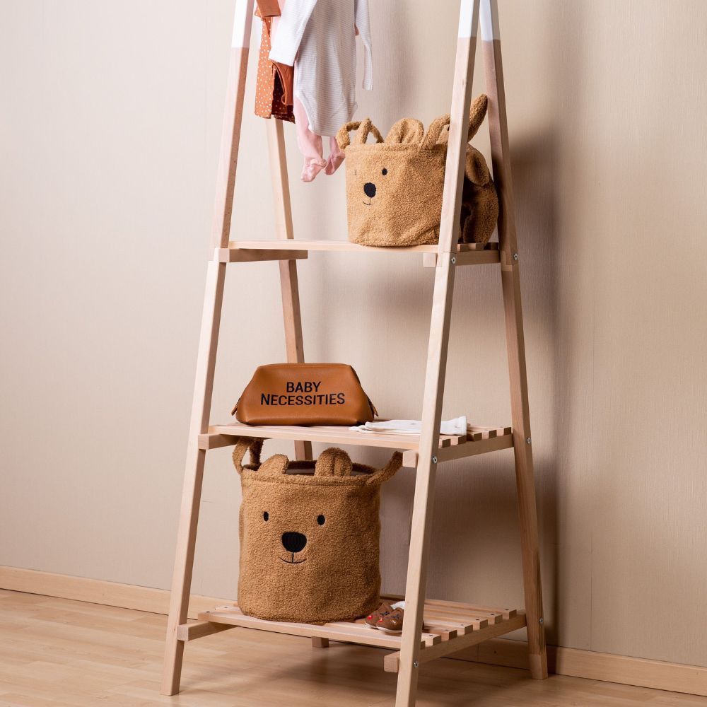 Panier de toilette Teddy beige (25 x 20 cm) (Childhome) - Image 6