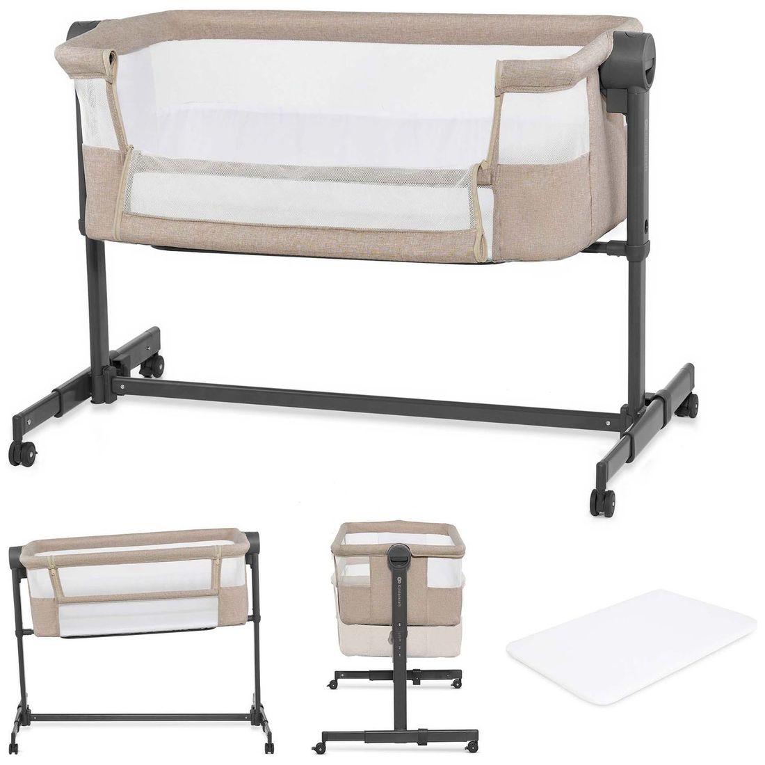 Lit cododo 2 en 1 Nestee Up 2 Beige (Kinderkraft) - Image 5