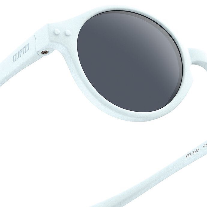 Lunettes de Soleil Baby #D 0/3 Ans - Sweet Blue (IZIPIZI) - Image 4