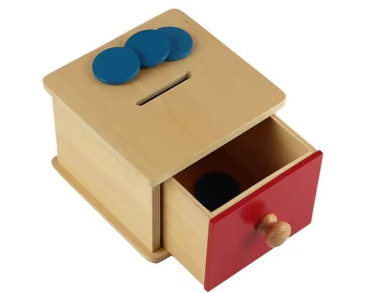 Mamontessoribox tiroir et jetons (Mamontessoribox) - Image 1