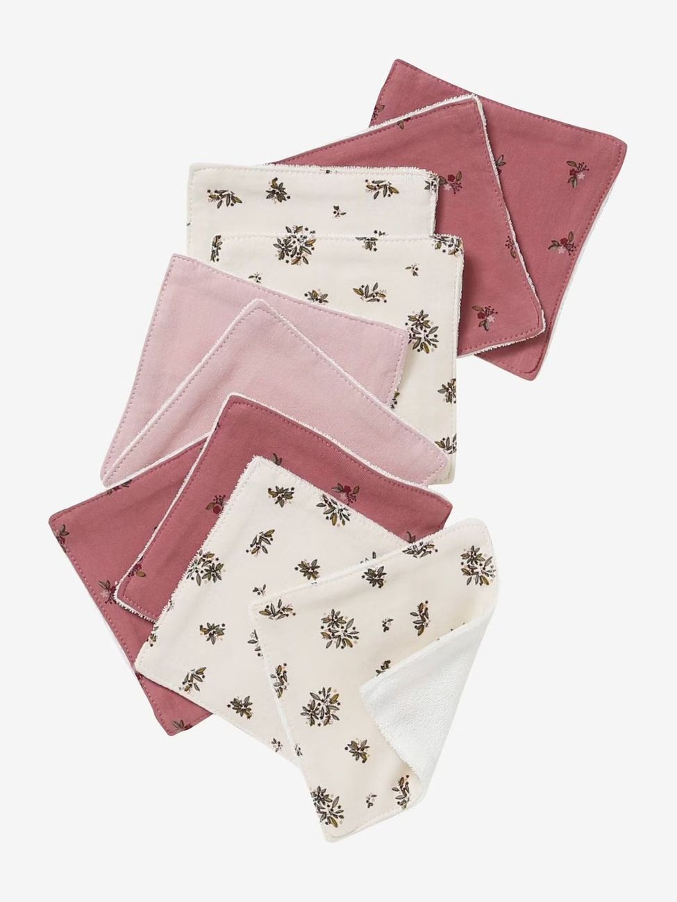 Lot de 10 lingettes lavables grenier (Vertbaudet) - Image 2