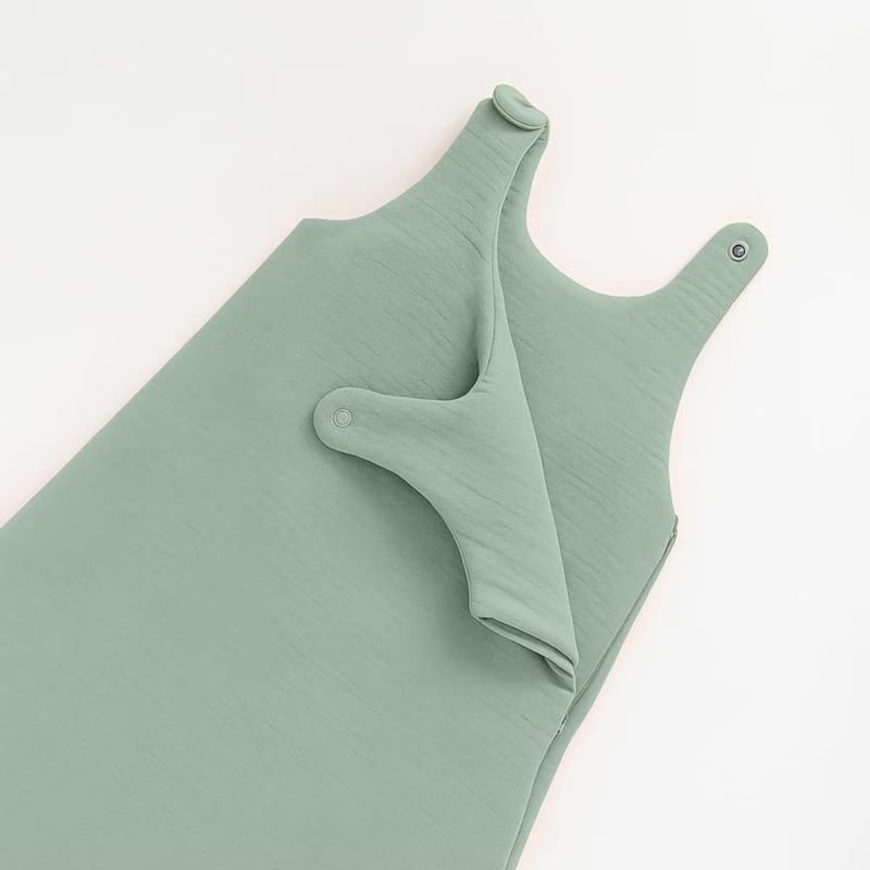 Gigoteuse hiver en coton bio vert (Papate) - Image 1