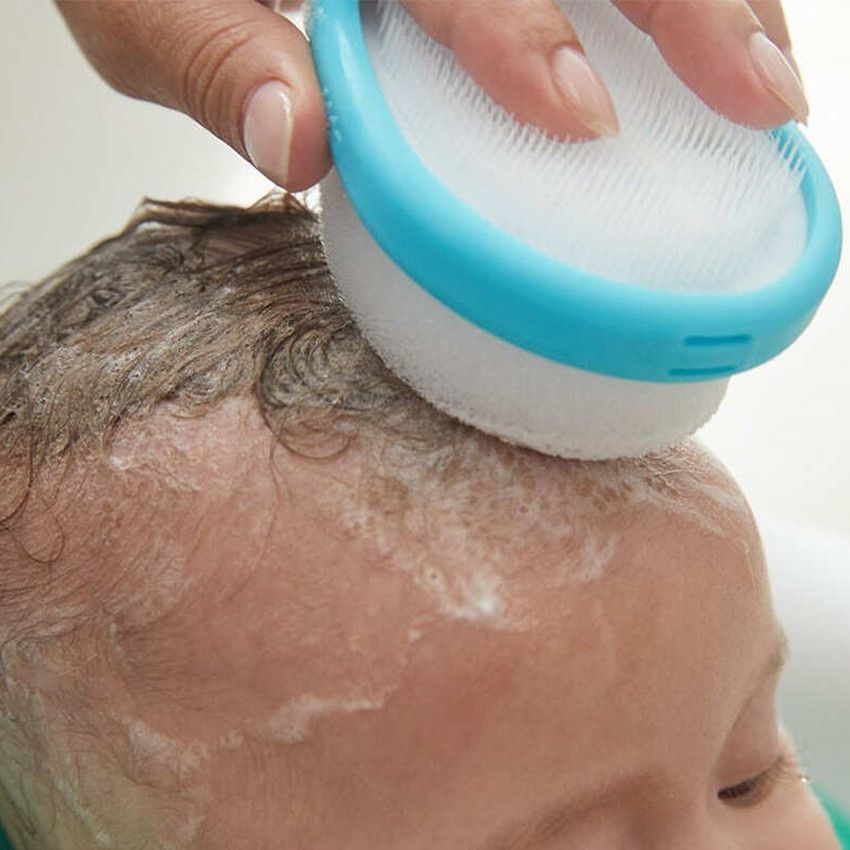 Kit 3-en-1 croûtes de lait bébé Dermafrida - Bleu (FRIDA BABY) - Image 6