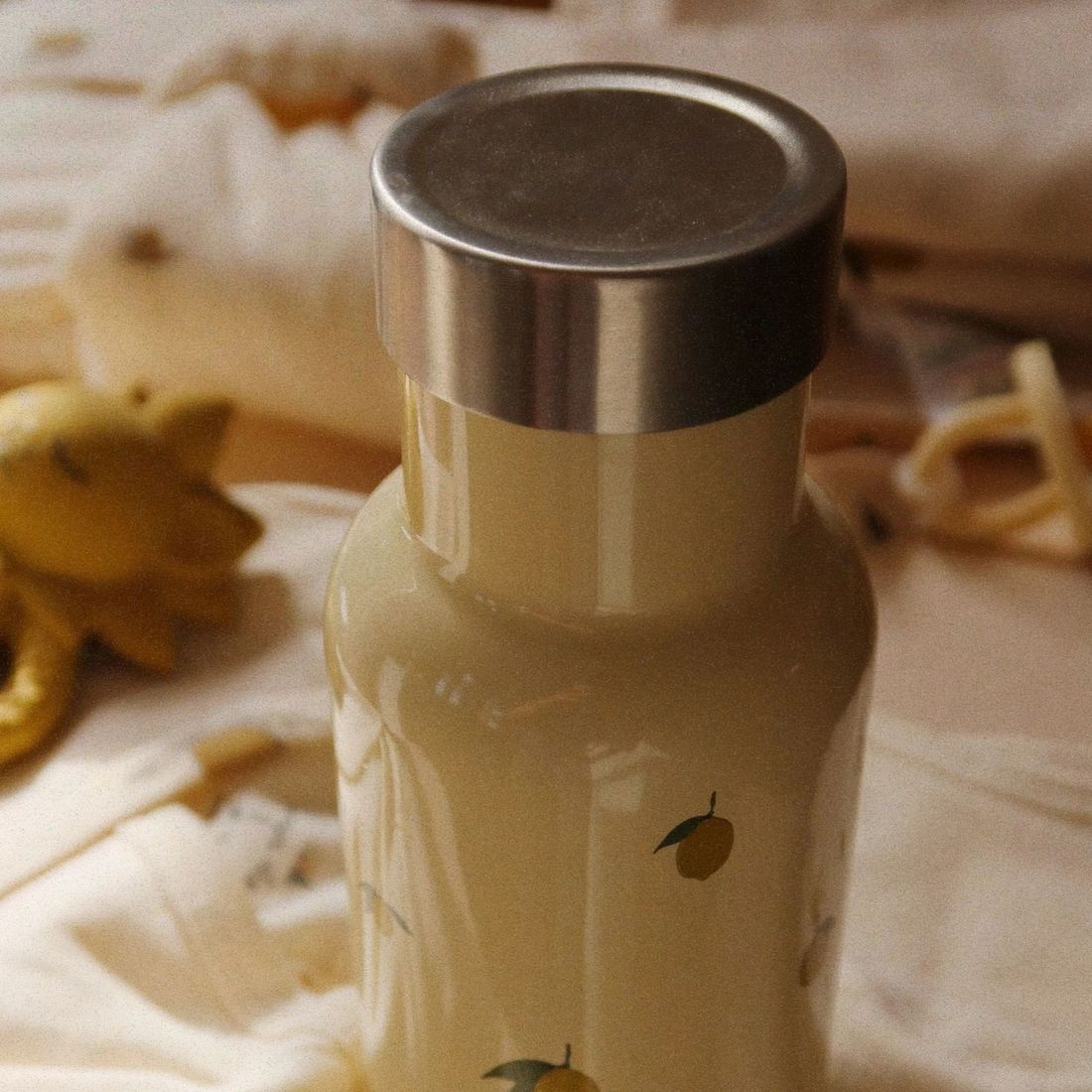 Gourde isotherme Citron (350 ml) (Konges Slojd) - Image 4