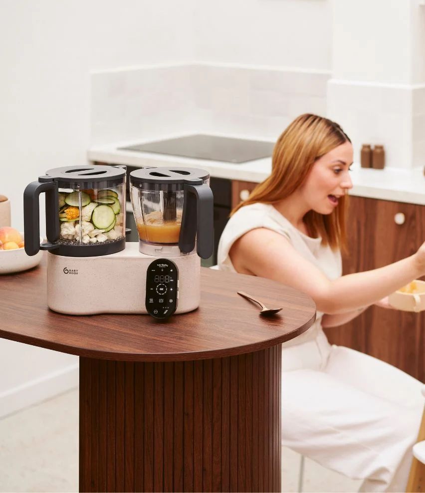 Robot cuiseur Nutribaby Evolution - 6 en 1 avec découpe intégrée (Babymoov) - Image 10
