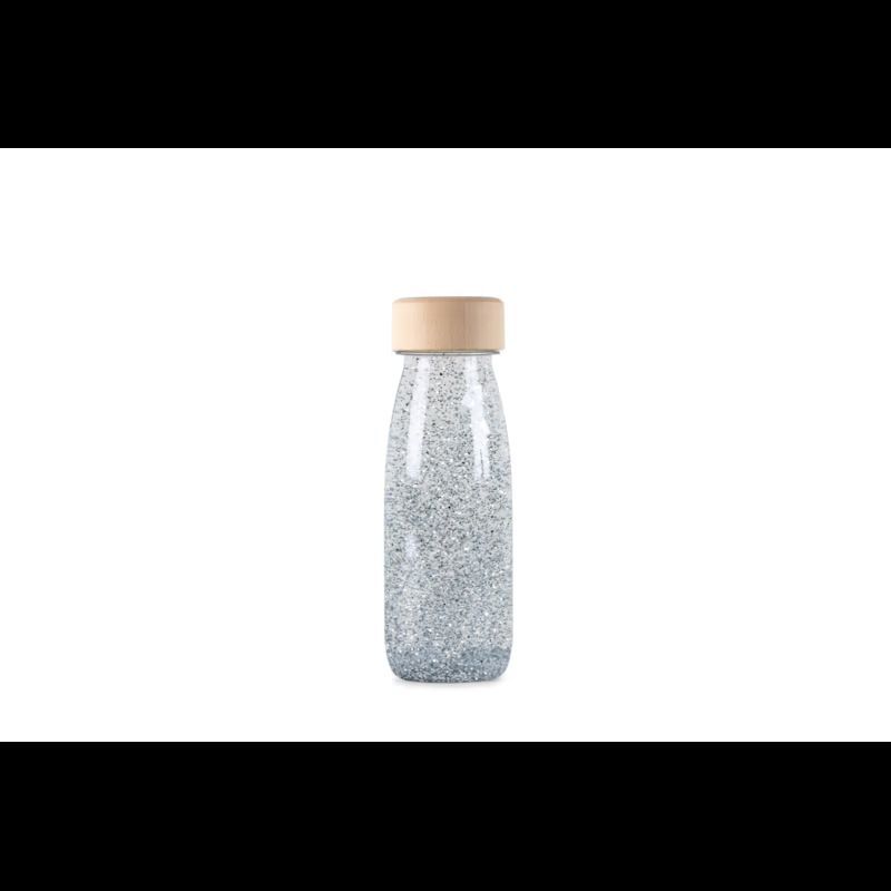 Bouteille sensorielle - float - argent - (Petit Boum) - Couverture