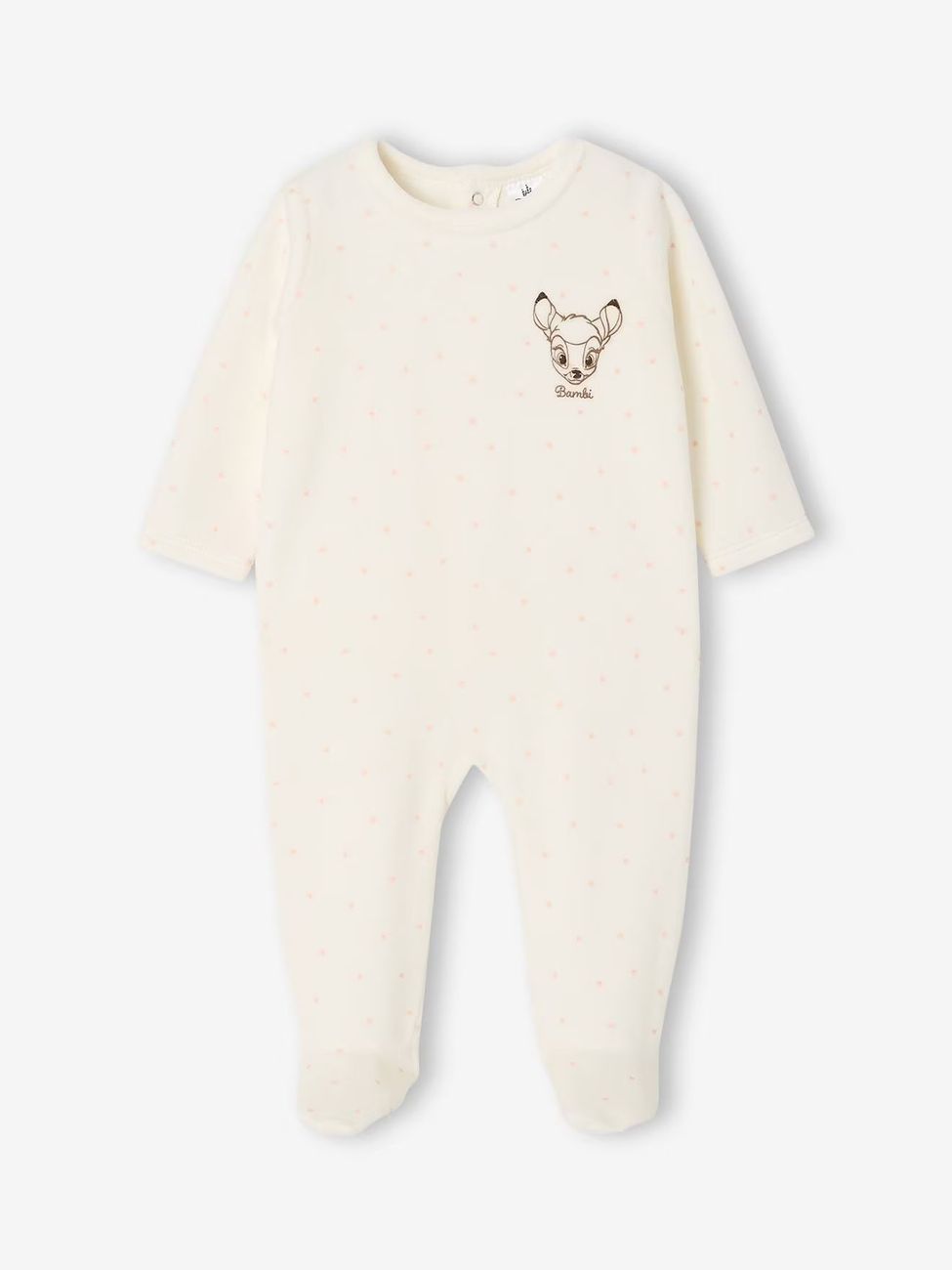 Lot de 2 dors bien BAMBI rose pâle (Disney Animals) - Image 1