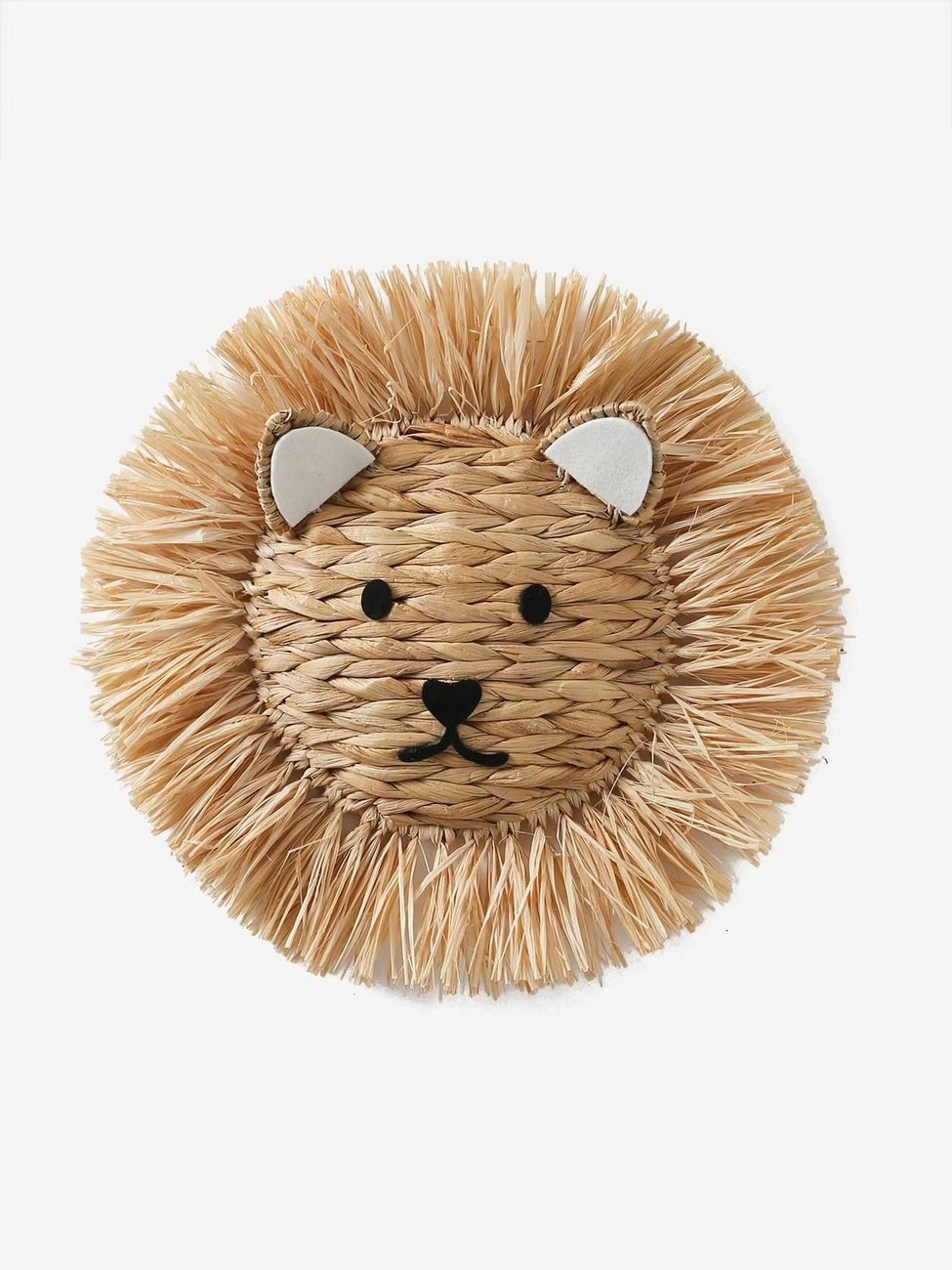 Trophée mural Lion beige (Vertbaudet) - Image 1