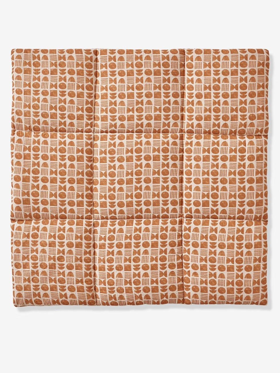 Tapis de sol / Fond de parc ETHNIC beige imprimé (Vertbaudet) - Image 2